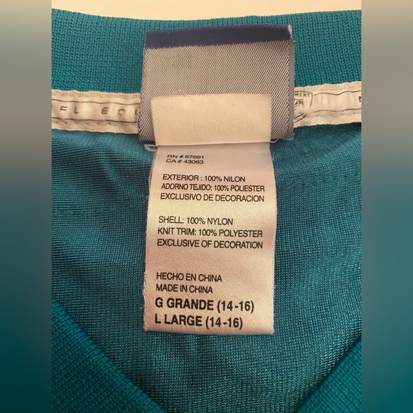 Miami Dolphins Jersey Reebok NFL # 23 Ronnie Brown Youth Size Large 14-16 - Picture 6 of 8